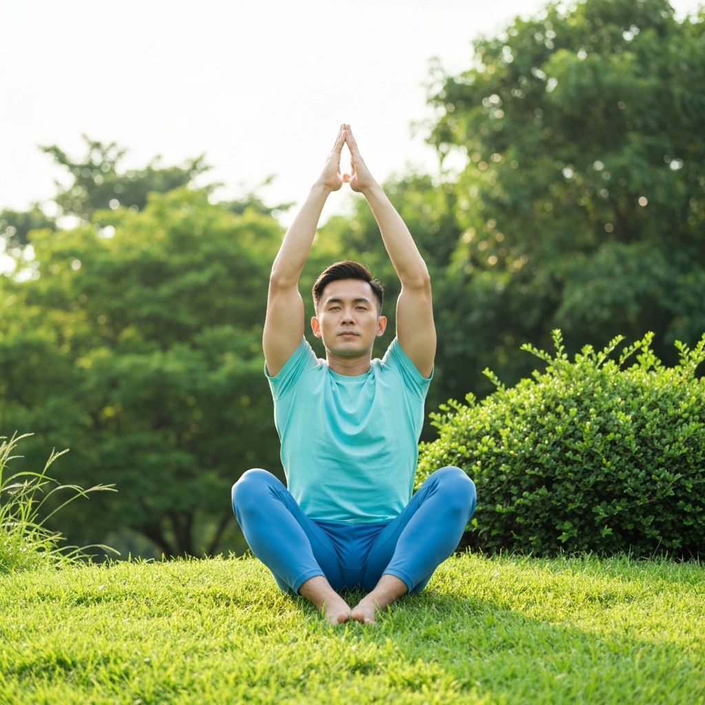Holistické zdraví a wellness - zdraví osoba v přírodě